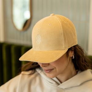 Corduroy Cap – Beige